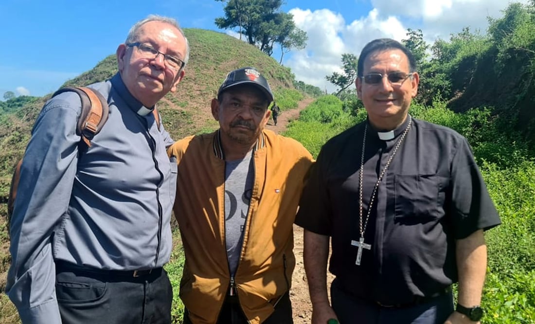 Luis Manuel Díaz, padre del futbolista Luis Díaz, del Liverpool y de la selección colombiana, fue puesto en libertad este jueves después de doce días secuestrado por la guerrilla del Ejército de Liberación Nacional (ELN). FOTO: CONFERENCIA EPISCOPAL DE COLOMBIA