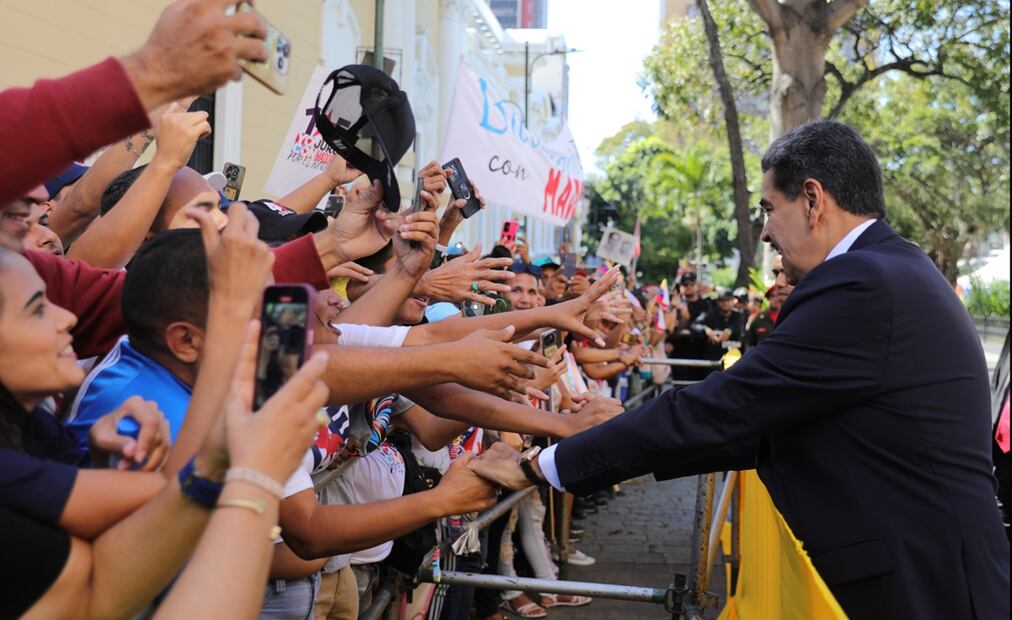 Nicolás Maduro asume su tercer mandato en Venezuela. Foto: EFE