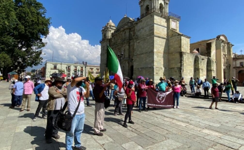 Marchan en los estados para conmemorar los 4 años de Gobierno de AMLO