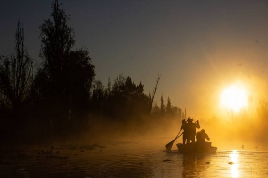 Fotos. Los amaneceres en Xochimilco, la nueva atracción turística del lugar
