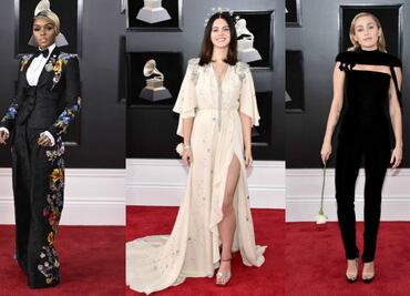 Las mejor vestidas de los premios Grammy 2018