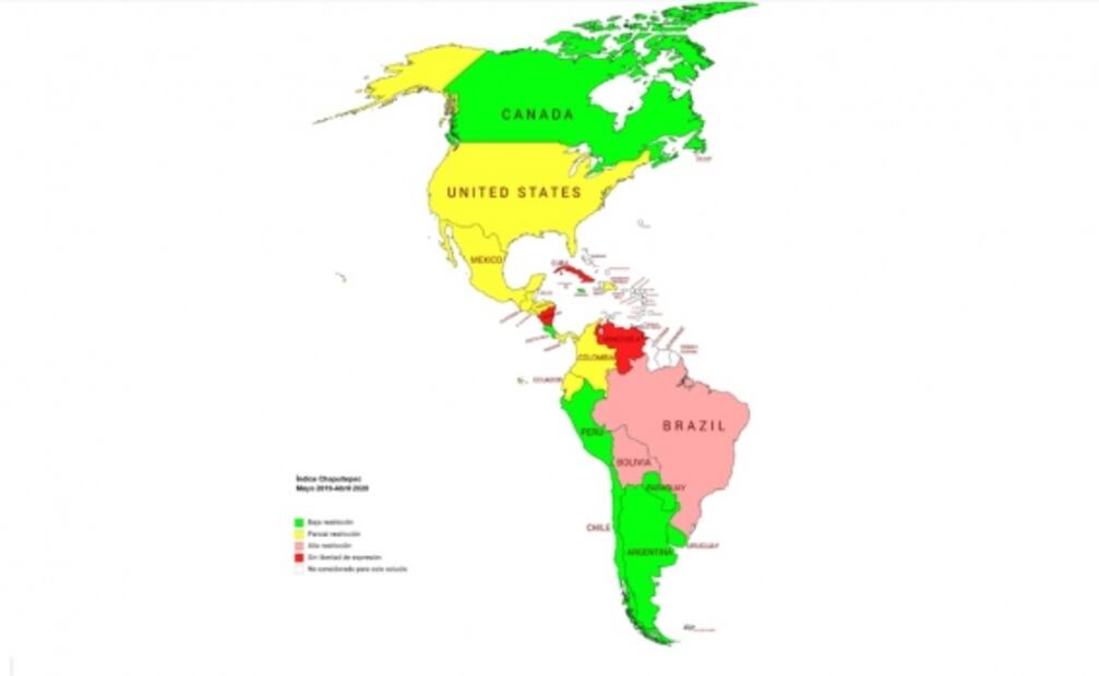 México padece “restricción parcial a la libertad de expresión”, revela Índice de la SIP