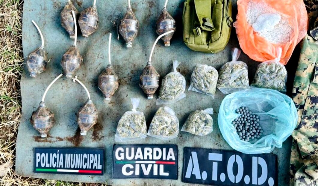 Grupos criminales en Michoacán reclutan coheteros o artesanos en pirotecnia para fabricar explosivos que usan como minas terrestres y en drones. Foto: especial