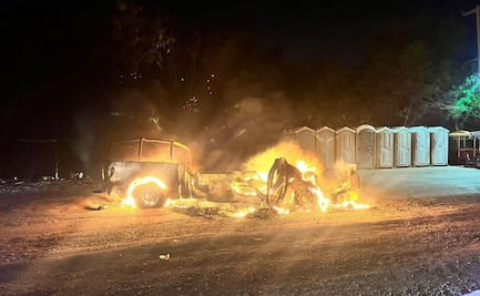 Enfrentamiento deja dos elementos de la Guardia Estatal lesionados en Reynosa, Tamaulipas; incendian patrulla  