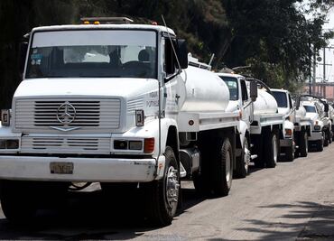 Operativo de pipas distribuidoras de agua será vigilado por Contraloría y SSP