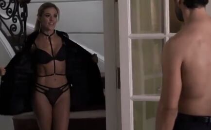 Fernanda Castillo en diminuta lencería y candente en "El Señor de los Cielos"