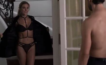 Fernanda Castillo en diminuta lencería y candente en "El Señor de los Cielos"