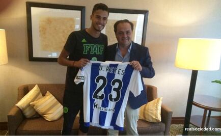 Diego Reyes firma contrato con Real Sociedad