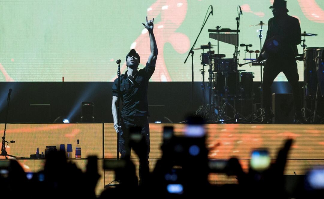 Enrique Iglesias expresó su amor por Anna Kournikova y sus bebés. Foto: EFE/ Marton Monus