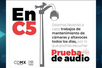 Seguridad Pública de la CDMX realizará pruebas de audio en alerta sísmica