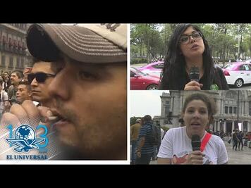 La marcha por "los derechos al pacheco" en CDMX