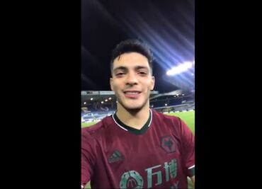 Raúl Jiménez manda emotivo mensaje tras su gol del triunfo con los Wolves