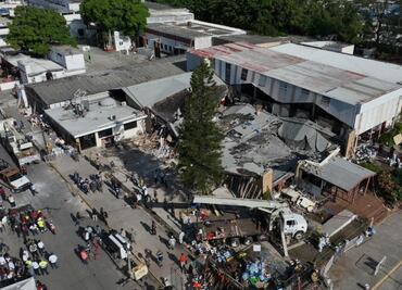 Dan de alta a Aria, niña que sobrevivió al desplome de iglesia en Ciudad Madero