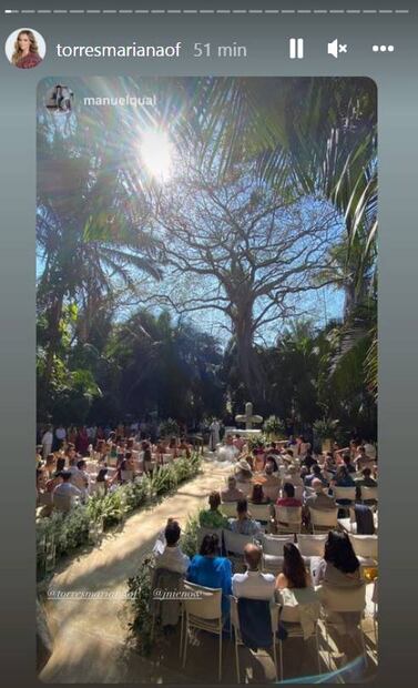 Mariana Torres celebra su boda rodeada de amor y amigos 