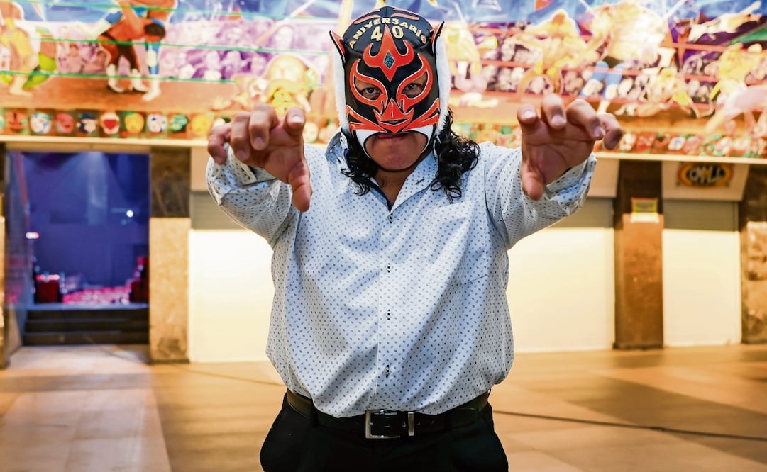 Dejó su trabajo en un banco para ser luchador. Foto: Hugo Salvador / EL UNIVERSAL
