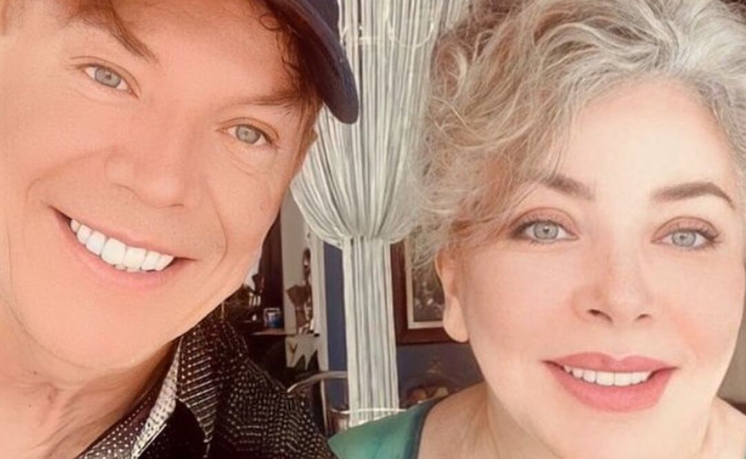 Marcos Valdes y Verónica Castro. Foto: Instagram oficial.