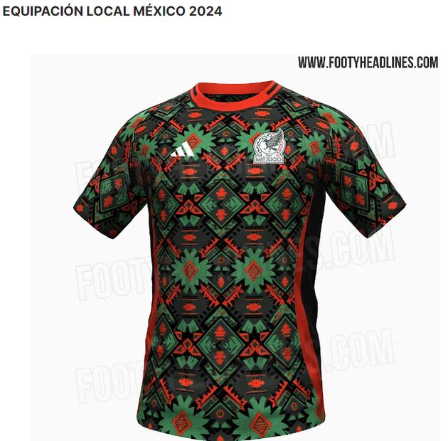 Posible nuevo jersey de la Selección Mexicana
