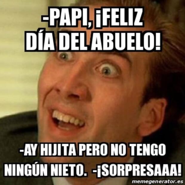 Los mejores memes del Día del Abuelo