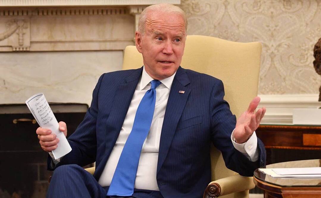 Joe Biden, presidente de Estados Unidos. Foto: AFP