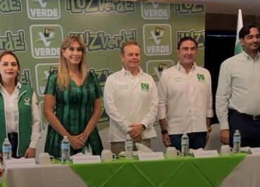 Partido Verde destapa a Maki Ortiz para gubernatura de Tamaulipas; si elección fuera mañana, "estamos listos para ir solos": Arturo Escobar