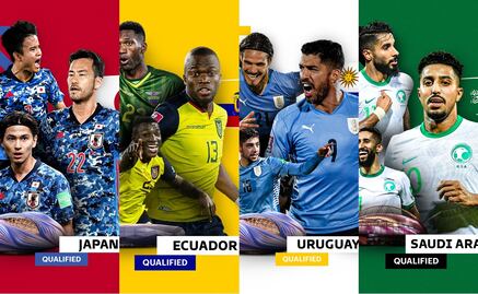 ¿Qué selecciones ya clasificaron a la Copa del Mundo Qatar 2022?
