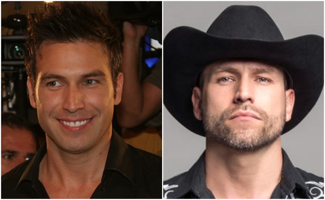Rafael Amaya antes de convertirse en "El señor de los cielos" y siendo Aurelio Casillas. Foto: Archivo EL UNIVERSAL y Telemundo