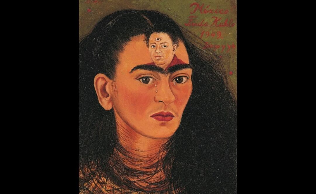 "Diego y yo", de Frida Kahlo. Foto: EFE/ Sotheby's