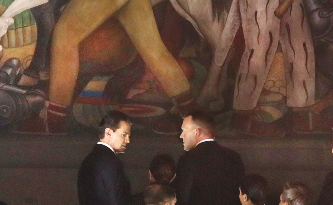 El presidente Enrique Peña Nieto recibió al primer ministro de Dinamarca, Lars Lokke Rasmussen, en Palacio Nacional, donde ambos expresaron su disposición para colaborar conjuntamente en beneficio de las dos naciones (LUCÍA GODÍNEZ. EL UNIVERSAL)