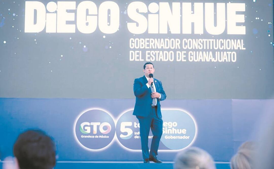 El gobernador Diego Sinhue Rodríguez Vallejo anunció que no irá en busca de la Presidencia de la República y que estará en su mandato hasta el último día. Foto: Especial