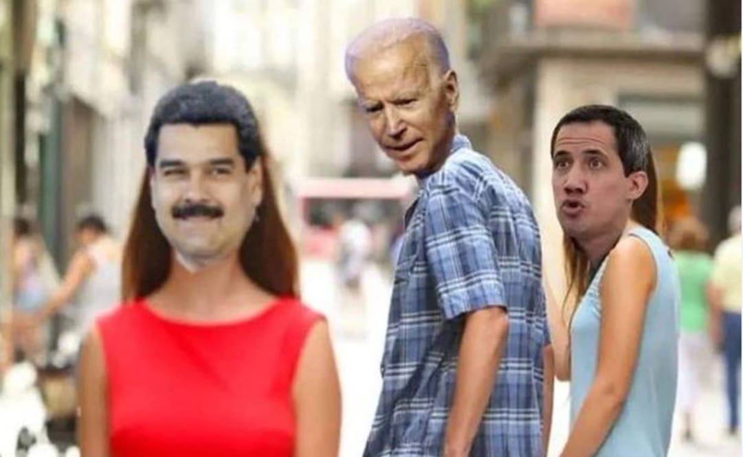 “Adiós Guaidó… ¡Hello, Maduro!”: acercamiento EU-Venezuela desata lluvia de memes. Foto: Twitter