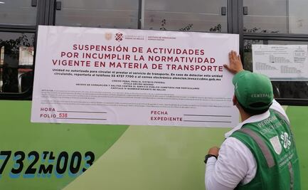 Van 872 unidades del transporte público sancionadas por incumplir acuerdos para alza de tarifa en CDMX