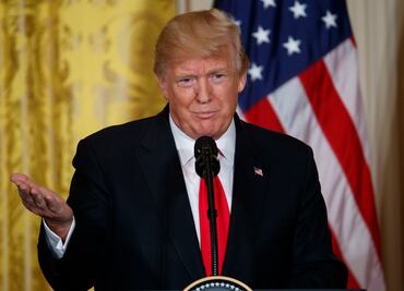 Trump dice que EU podría regresar al Acuerdo de París sobre cambio climático