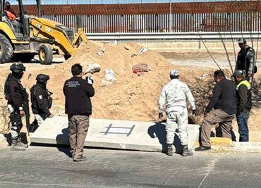 Inician trabajos para tapar túnel migrante entre Ciudad Juárez y Texas; aseguran que también se traficaban armas