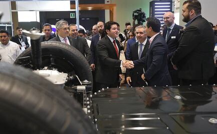 Samuel García asegura que NL se ha consolidado como hub mundial de electromovilidad durante la inauguración de AMOF 