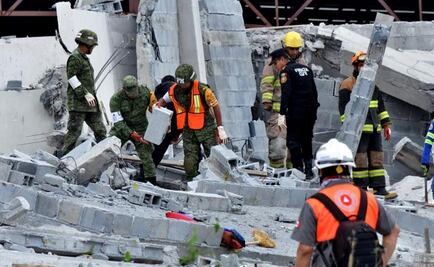 Sin localizar, un trabajador por derrumbe en Monterrey