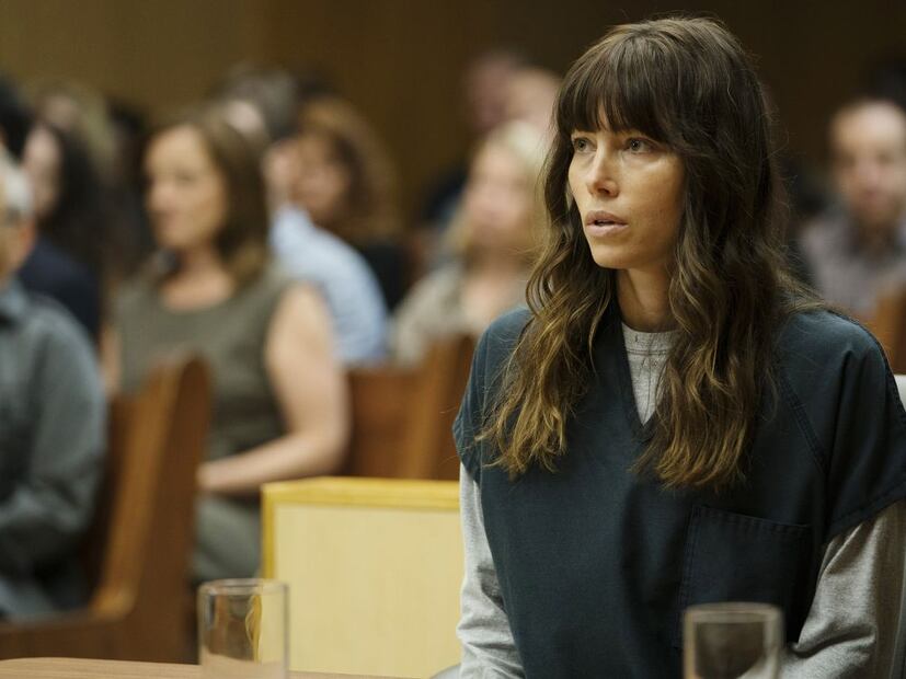 Jessica Biel en la primera temporada de "The Sinner". Fuente: Twitter @NangoCine