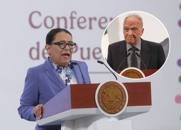 Rosa Icela Rodríguez habla sobre estado de salud del fiscal Gertz Manero; está en "perfectas condiciones", dice