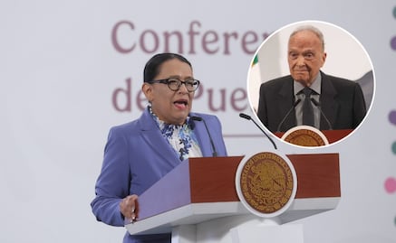 Rosa Icela Rodríguez habla sobre estado de salud del fiscal Gertz Manero; está en "perfectas condiciones", dice