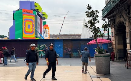 Zócalo sigue cercado pese a acuerdo con comerciantes; mantienen filtros y accesos controlados en el Centro Histórico