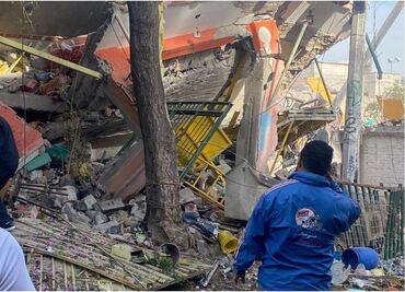 Reportan explosión en vivienda por acumulación de gas en Tlalpan; hay dos menores con lesiones graves