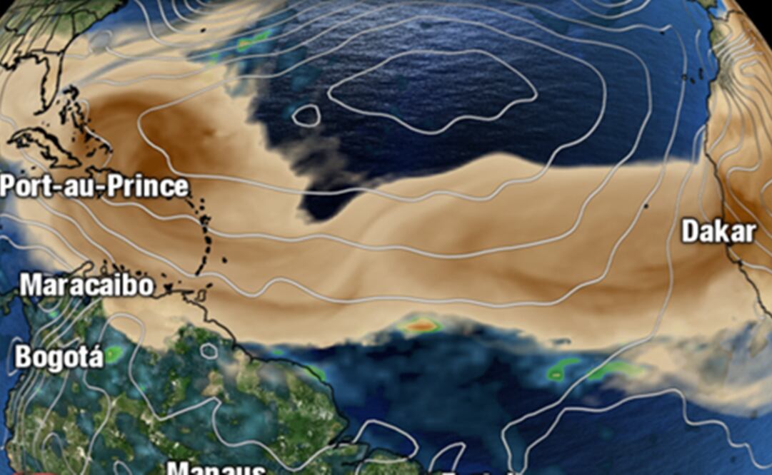Se espera que este fenómeno se note más a partir del viernes, sábado, y en la próxima semana. Foto: tomada de Facebook @ObservatoriodelaireMty