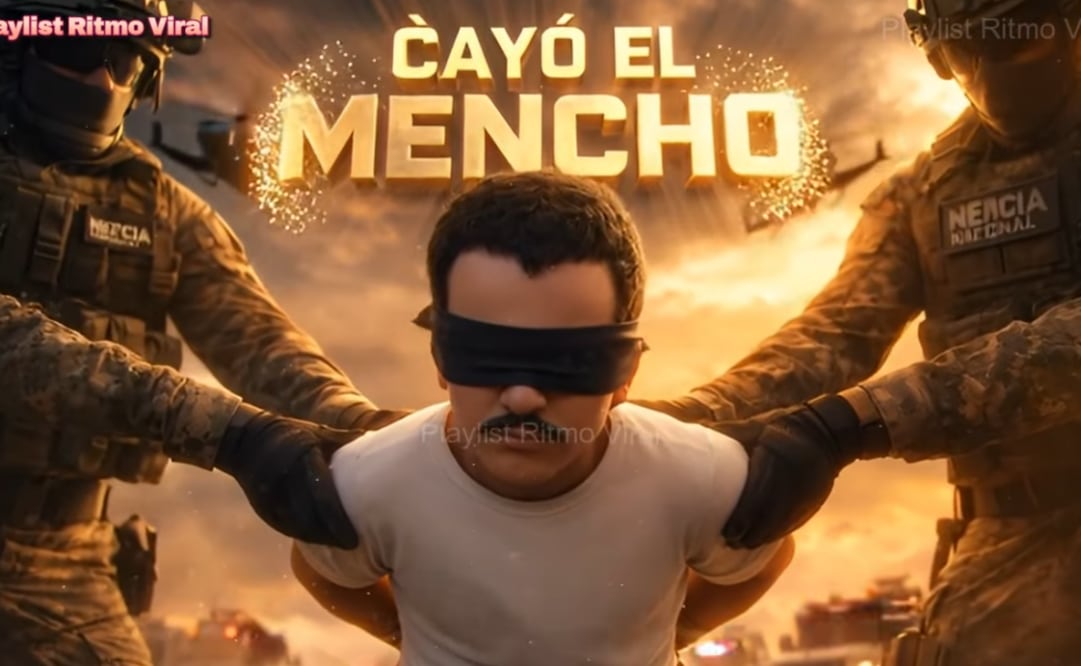 En Youtube se encuentra el corrido "Cayó El Mencho", donde describen el acontecimiento donde el capo fue abatido por Fuerzas federales. Foto: captura de pantalla