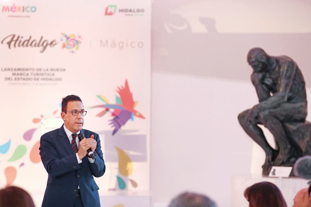 El gobernador Omar Fayad dijo que Hidalgo está plagado de destinos para vivir experiencias llenas de adrenalina, de misticismo y de conexión con la naturaleza (VALENTE ROSAS. EL UNIVERSAL) 