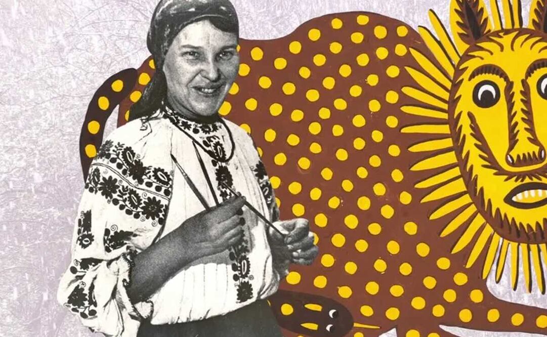 María Prymachenko fue una famosa pintora reconocida del arte naíf ucraniano. Imagen: La Nación/GDA