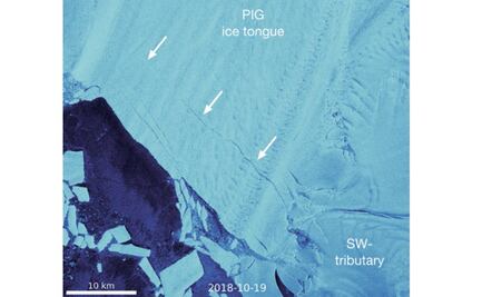 Advierten que los glaciares de la Antártida se fracturan y debilitan “más rápido que nunca”