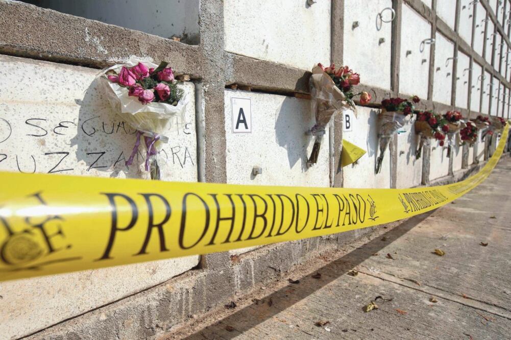 El sábado pasado 21 cuerpos fueron trasladados al Panteón Guadalajara. (FOTO: Ulises Ruíz. AFP)