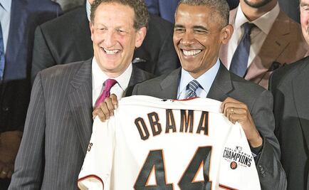 Los Giants visitan la Casa Blanca