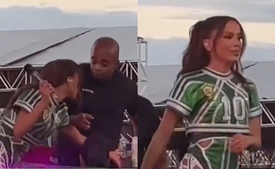 Anitta perdió el control durante uno de sus recientes conciertos en Brasil. Foto: TikTok @hoyenperu.oficial