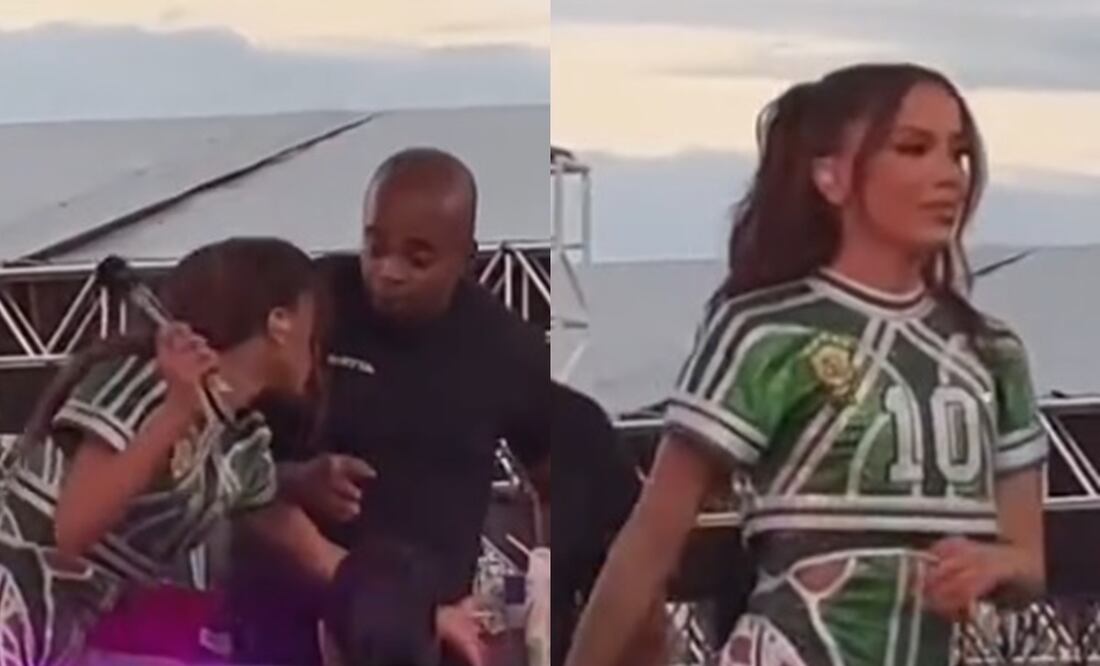 Anitta perdió el control durante uno de sus recientes conciertos en Brasil. Foto: TikTok @hoyenperu.oficial