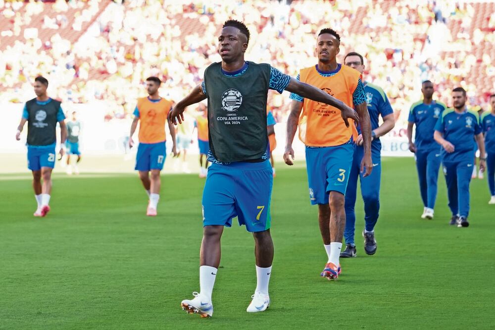 VInícius no podrá alinear, por acumulación de tarjetas. Foto: Godofredo A. Vásquez. AP